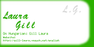 laura gill business card